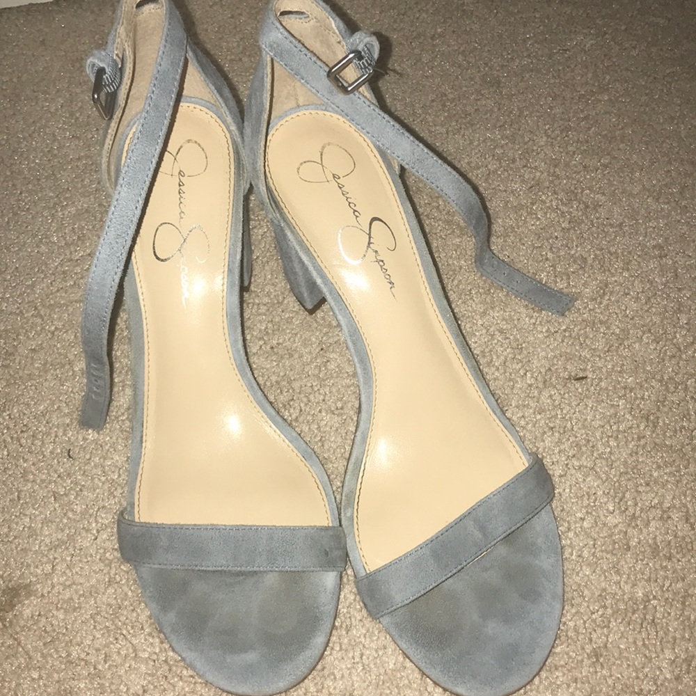 Jessica Simpson velvet heels!!